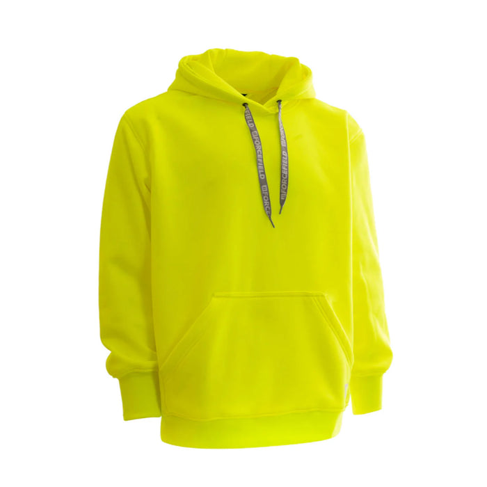 Forcefield® Hi Vis Lime Polyester Deluxe Pullover Hoodie - P835LYNT