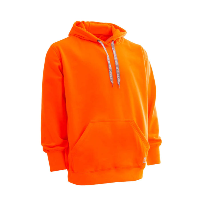 Forcefield® Hi Vis Polyester Orange Deluxe Pullover Hoodie - P835OR