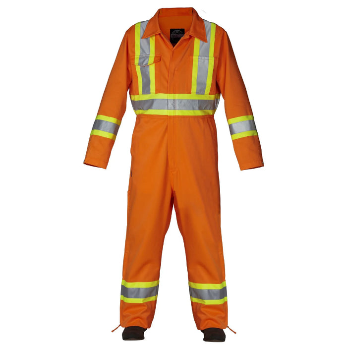 Forcefield® Hi Vis Safety Unlined Coverall - OR145