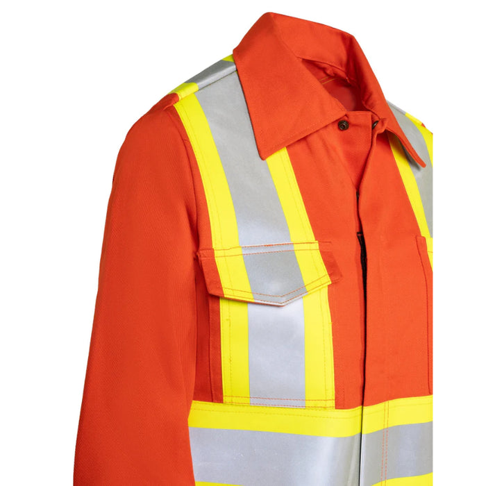 Forcefield® Hi Vis Women's Cotton Flame Resistant Coverall - WFRCOR