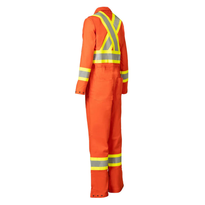 Forcefield® Hi Vis Women's Cotton Flame Resistant Coverall - WFRCOR