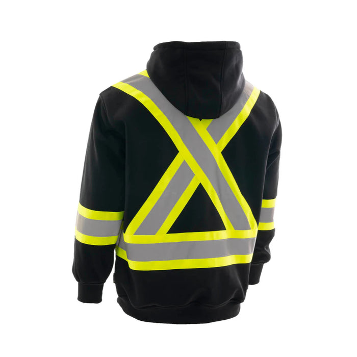 Forcefield® Deluxe Hi Vis Pullover Safety Hoodie - P854