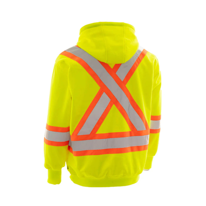 Forcefield® Deluxe Hi Vis Pullover Safety Hoodie - P854