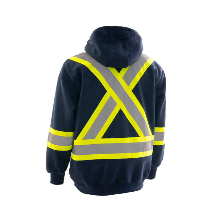 Forcefield® Deluxe Hi Vis Pullover Safety Hoodie - P854