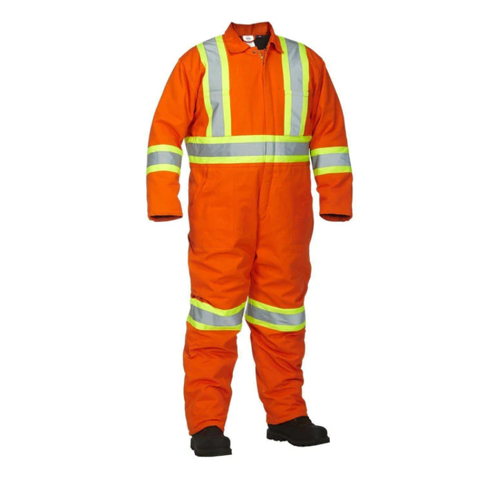 Forcefield® Winter Lined Cotton Canvas Safety Coverall - OR34