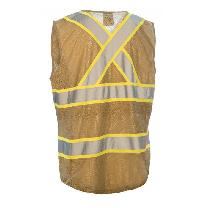 Forcefield® Women's Polyester Hi Vis Safety Vest - TV66