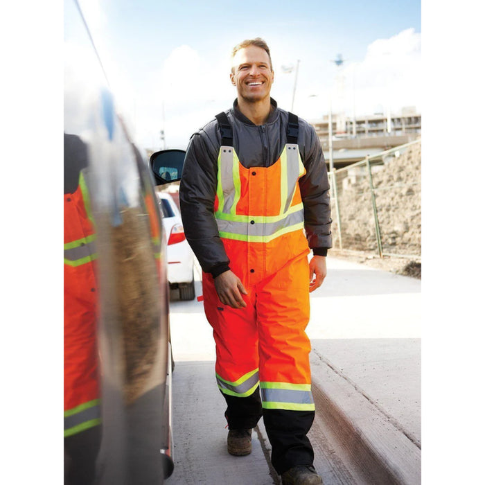 Forcefield® Hi Vis Winter Safety Overall - EN835R