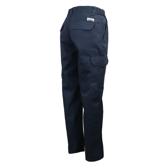 Gatts Workwear® Cargo Work Pant with Flexible Waist - Navy - MRB-011