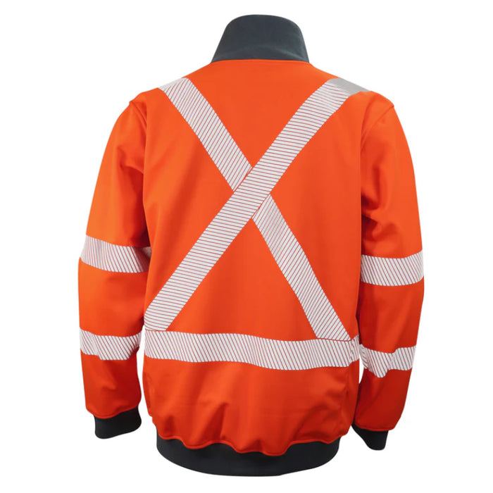 Gatts Workwear® Hi-Vis Water Resistant Water Resistant Super Sweatshirt - SWX2