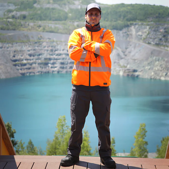 Gatts Workwear® Hi-Vis Water Resistant Water Resistant Super Sweatshirt - SWX2