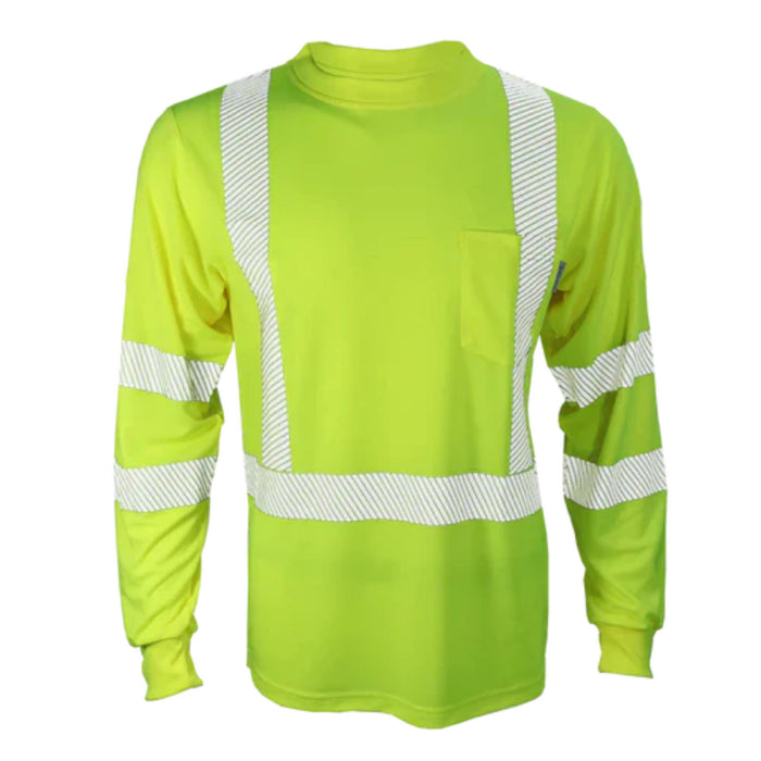 Gatts Workwear® Hi-Visibility Long Sleeve Safety Shirt - STX2LS