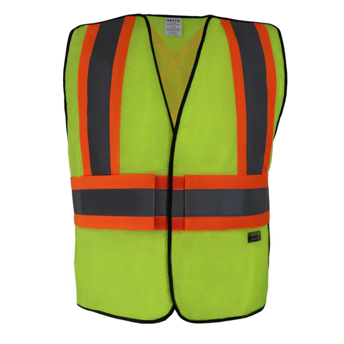 Gatts Workwear® High Visibility 5 Points Tear-Away Mesh Safety Vest - Class 2 Level 2 - 500X4