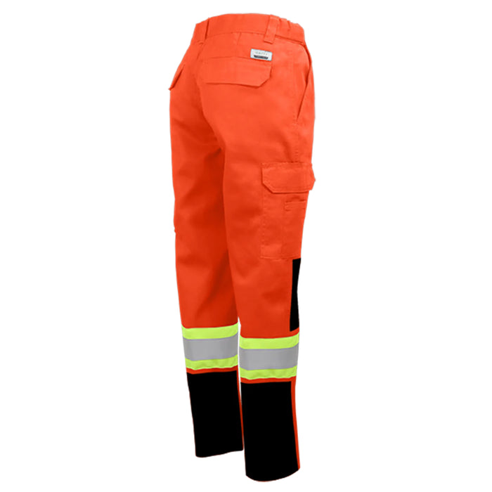 Gatts Workwear® High Visibility Cargo Safety Pant - Orange - MRB-011X4R