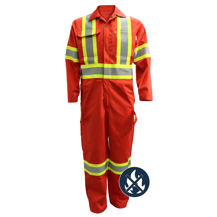 Gatts Workwear® High Visibility FR Cotton Welder's Coverall - 790X4FR