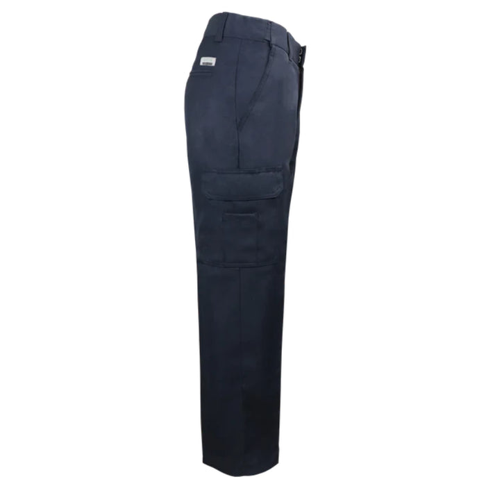 Gatts Workwear® Uniform Cargo Work Pant with Flexible Waist - Navy - MG-011