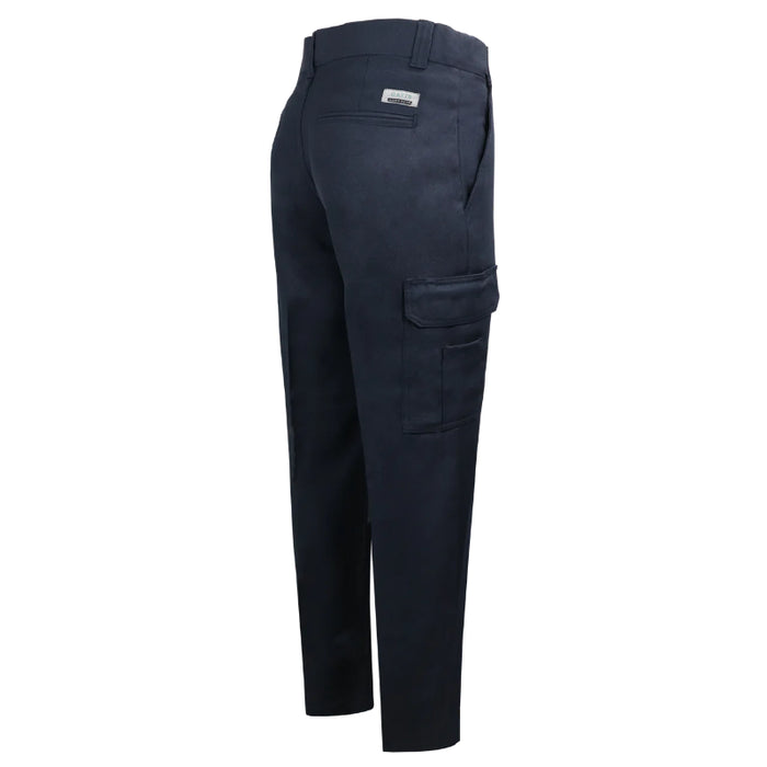 Gatts Workwear® Uniform Cargo Work Pant with Flexible Waist - Navy - MG-011