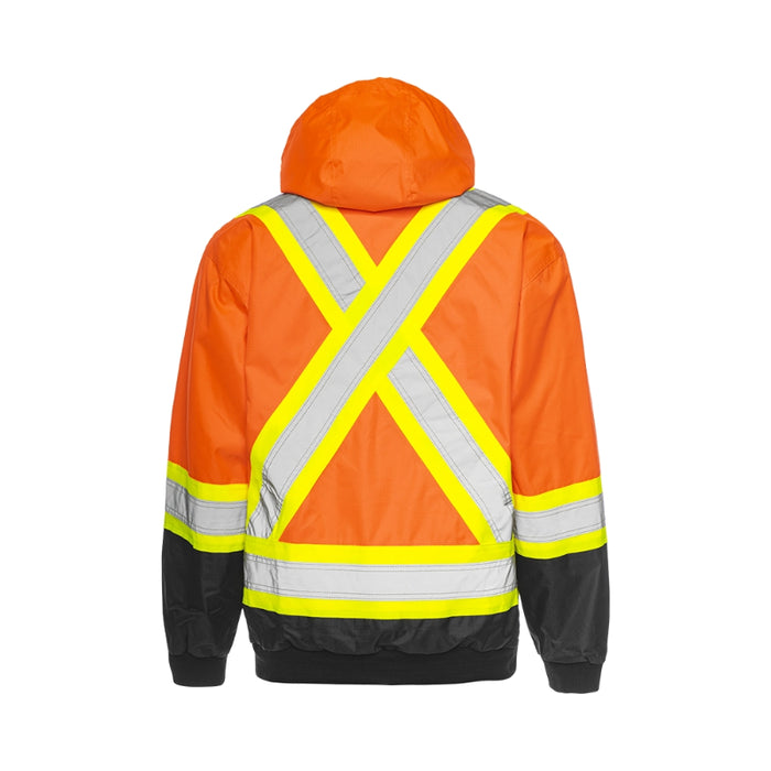 Ground Force® Hi Vis 3-In-1 Winter Traffic Safety Jacket - TJ3