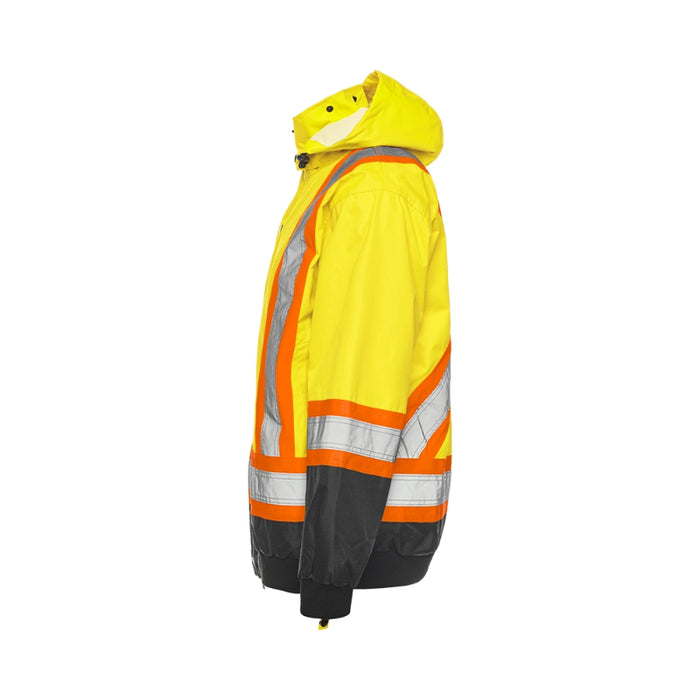 Ground Force® Hi Vis 3-In-1 Winter Traffic Safety Jacket - TJ3