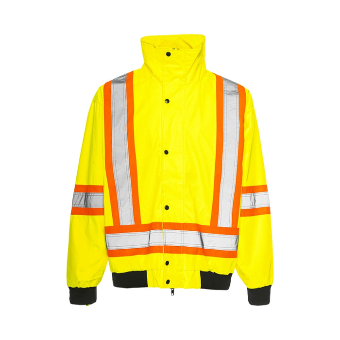 Ground Force® Hi Vis 6-In-1 Winter Traffic Safety Jacket - TJ6