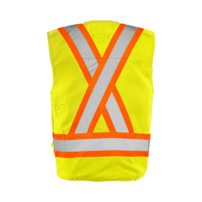 Ground Force® High Visibility Deluxe Surveyor's Safety Vest - TV20