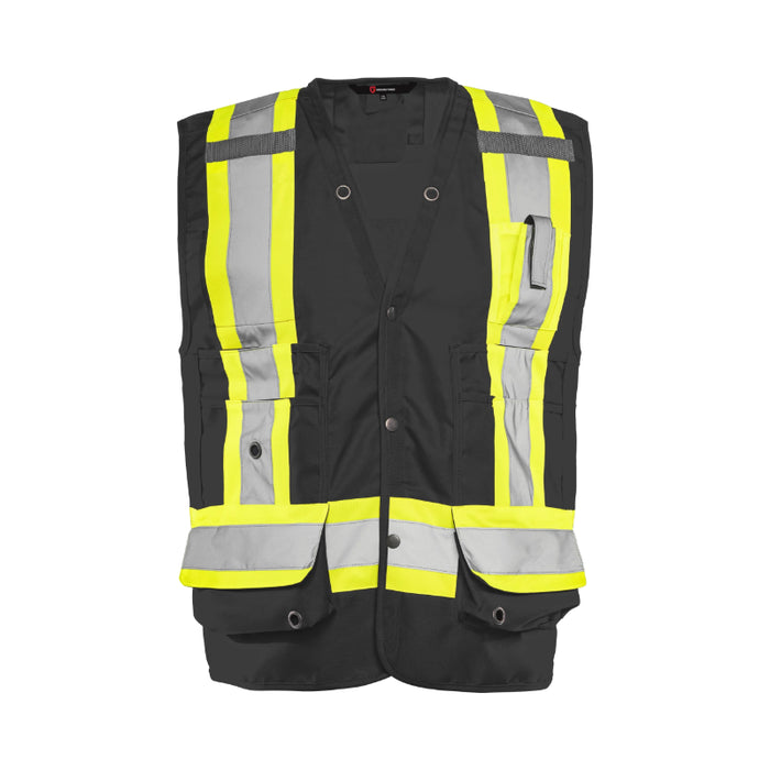Ground Force® High Visibility Deluxe Surveyor's Safety Vest - TV20