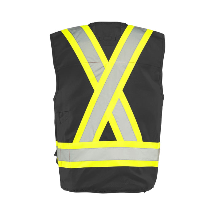 Ground Force® High Visibility Deluxe Surveyor's Safety Vest - TV20