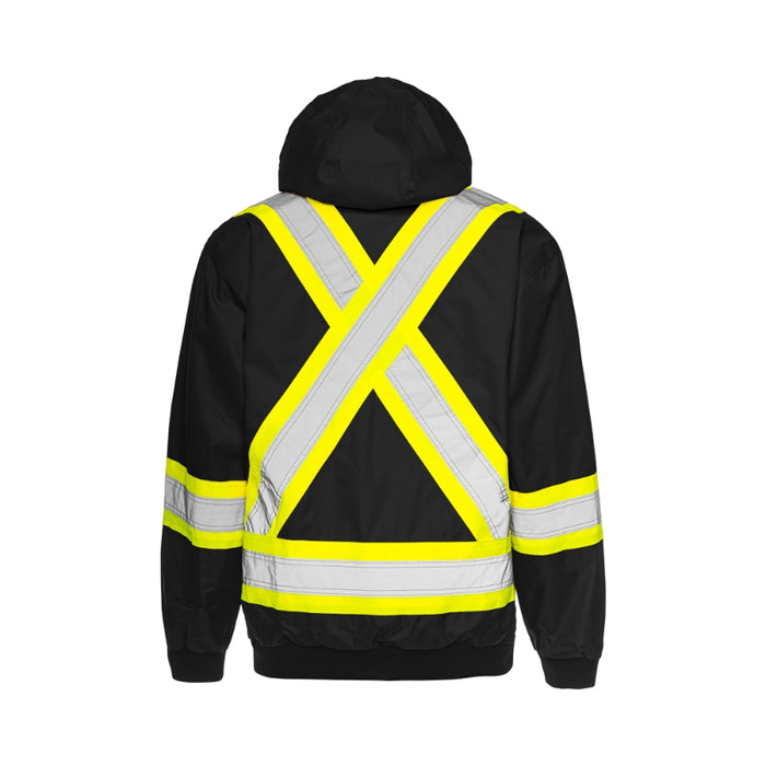 Ground Force® Hi Vis 3-In-1 Winter Traffic Safety Jacket - TJ3