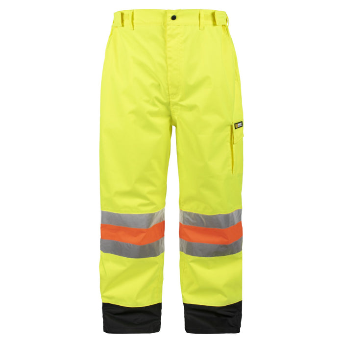 Holmes® High Visibility Waterproof Traffic Safety Pants - Yellow - 116601P
