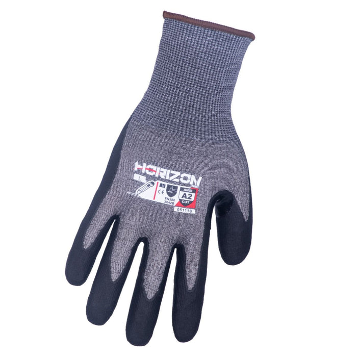Horizon® ANSI A2 Cut Resistant Foam Nitrile Safety Gloves - 51110