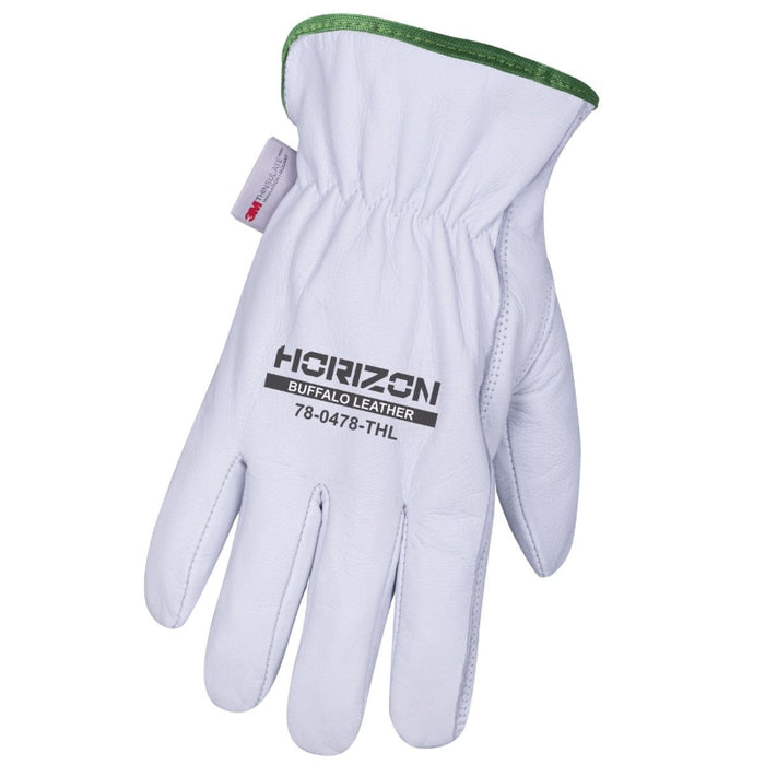 Horizon® Lined Buffalo Leather Driver's Safety Gloves - 780478TH