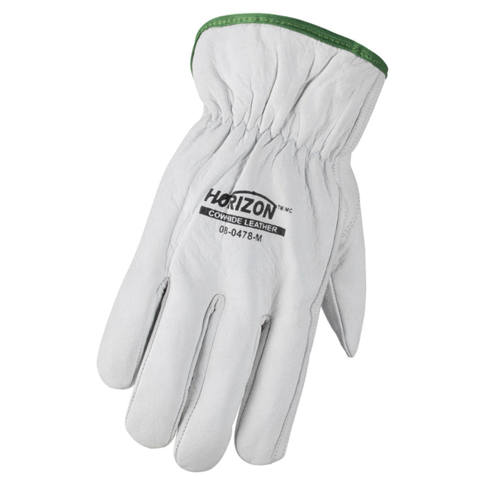 Horizon® Lined Cowhide Leather Driver's Safety Gloves - 80478