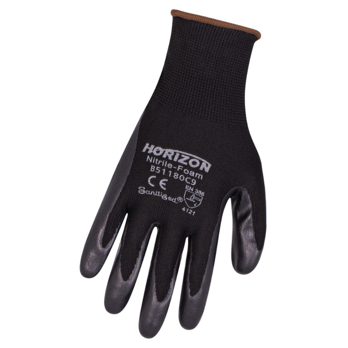 Horizon® Oil Resistant Nitrile Foam Coated Safety Gloves - 51180