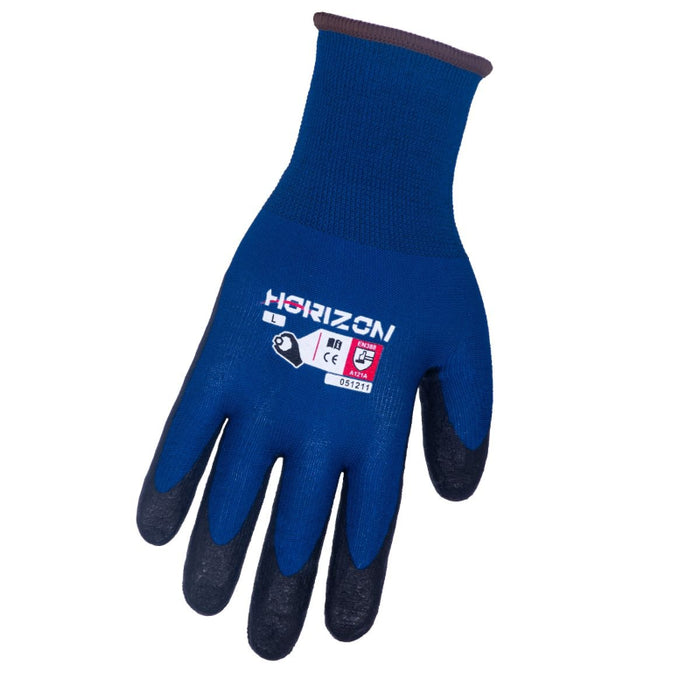 Horizon® Wavy Textured Nitrile Coated Safety Gloves - 51211