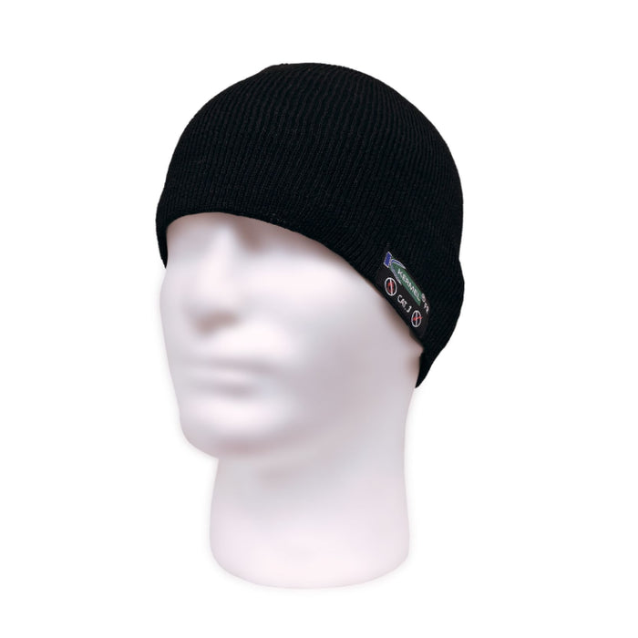 IFR Workwear® Kermel® Knit Rib Beanie - Style J59 - Black