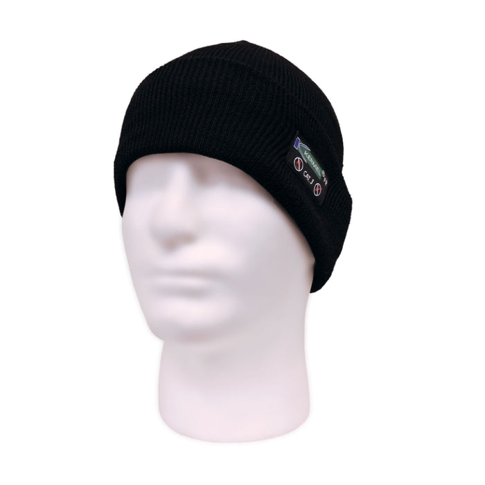 IFR Workwear® Kermel® knit Rib Folded Toque - Style J57 - Black