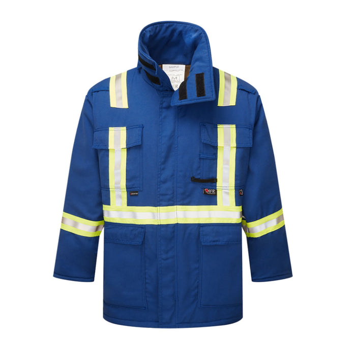 IFR Workwear® Nomex® Essential 6 OZ Insulated Parka - Style 215 -Blue