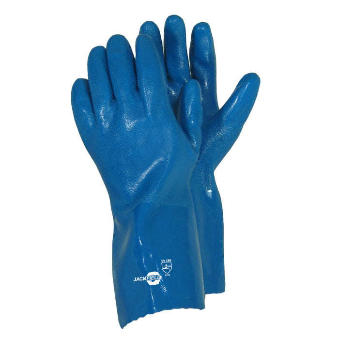 Jackfield® 12" PVC and Nitrile Safety Glove - 90-2512