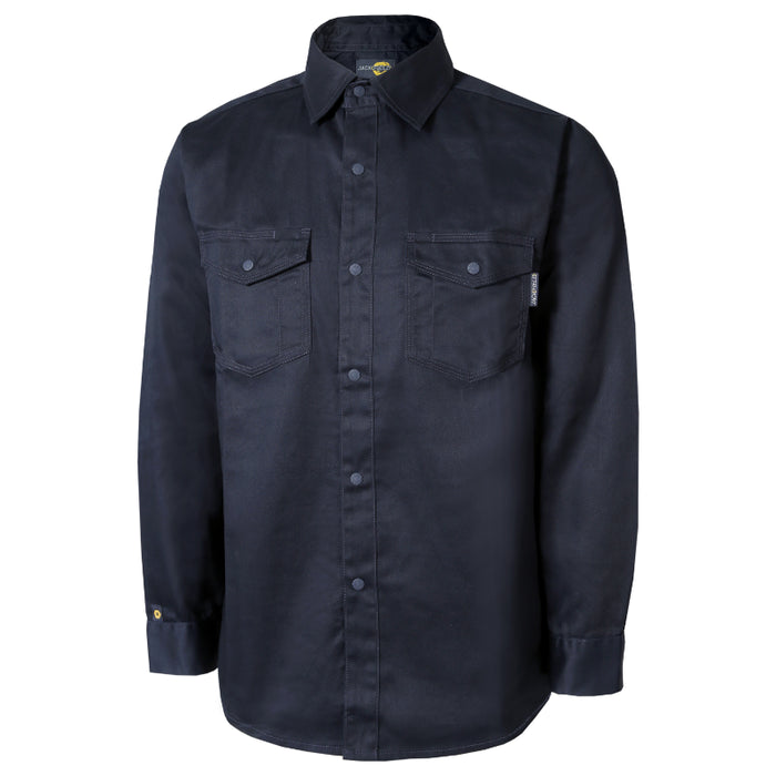 Jackfield® Unlined Long Sleeve Shirt with Rustproof Snaps - 70-200