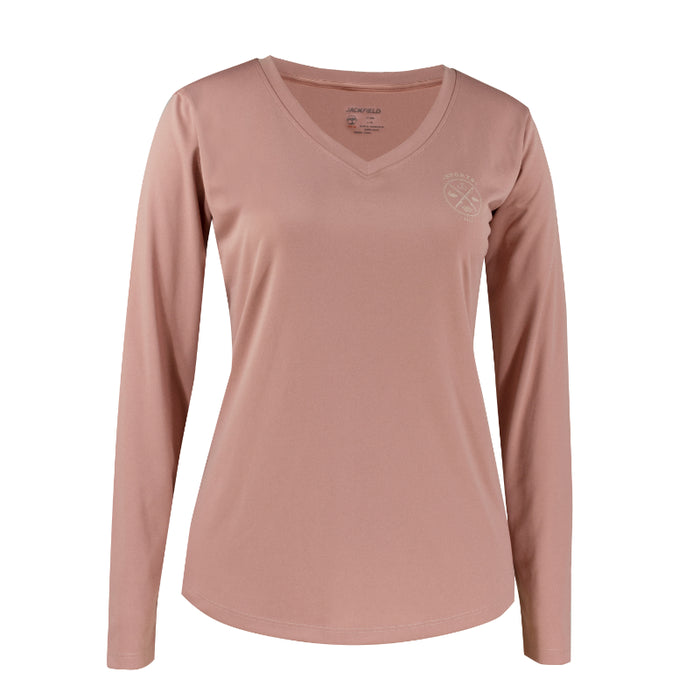 Jackfield® Women's Long Sleeve Shirt - Pink - 11-626