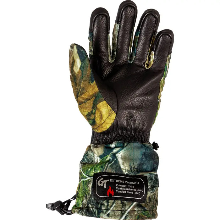 Naturmania® Deerskin Camo Hunting Gloves - G0909