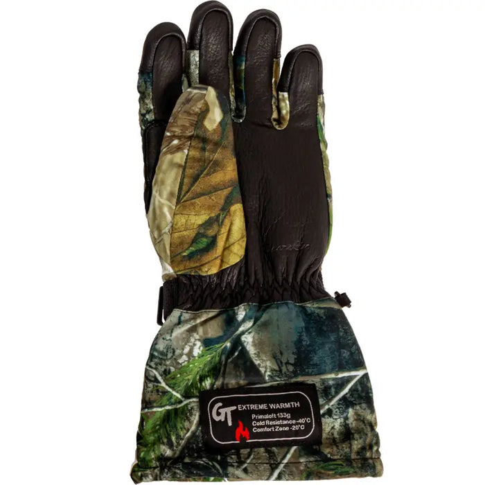 Naturmania® Deerskin Camo Hunting Gloves - G0909