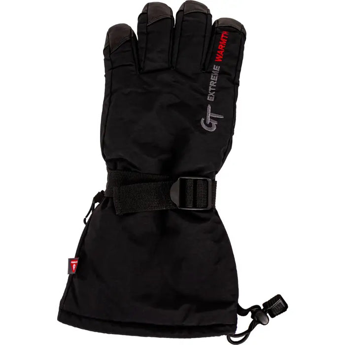 Naturmania® Deerskin Water Resistant Gloves - Black - G0908