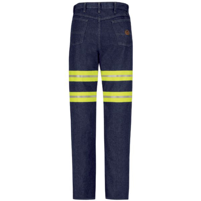 Red Kap® Men's Enhanced Visibility Relaxed Fit Work Jean - PD60-EHV
