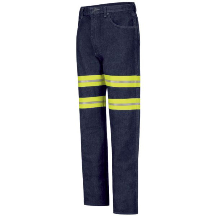 Red Kap® Men's Enhanced Visibility Relaxed Fit Work Jean - PD60-EHV