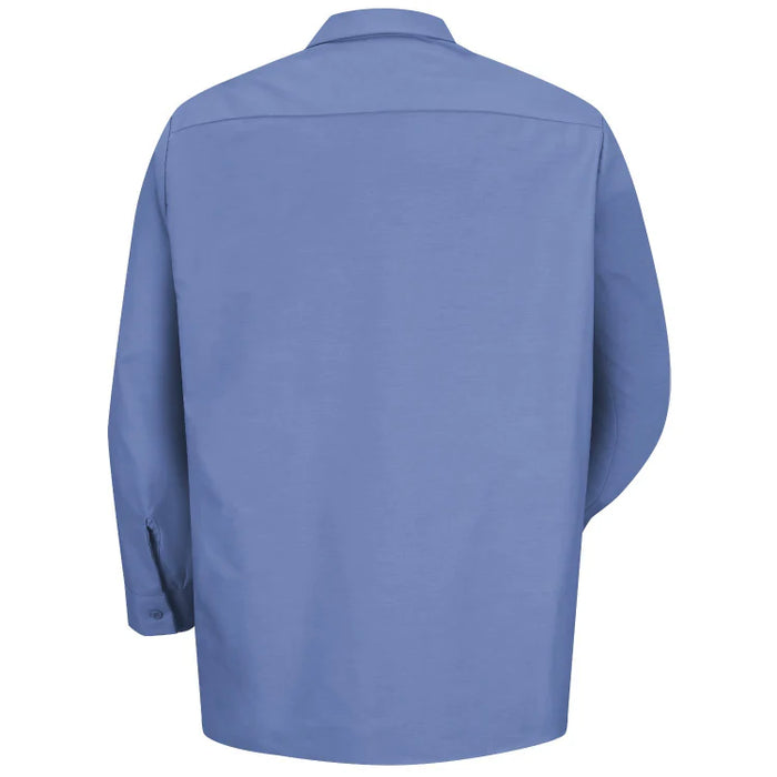 Red Kap® Men's Long Sleeve Industrial Work Shirt - Petrol Blue - SP14
