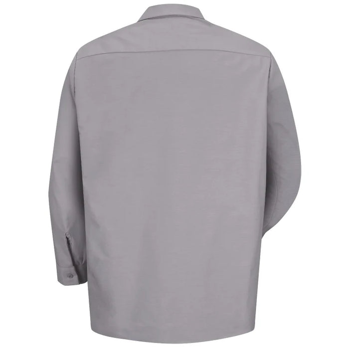 Red Kap® Men's Long Sleeve Industrial Work Shirt - Silver Gray - SP14