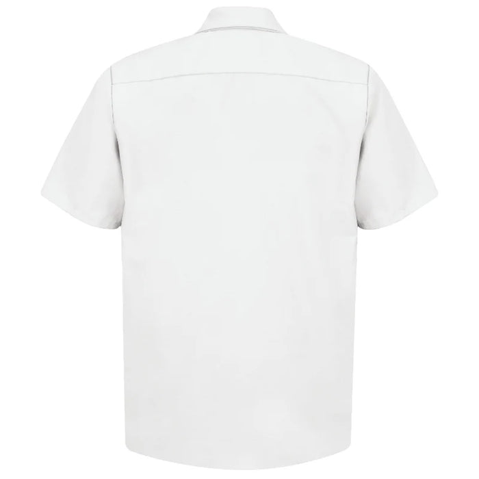 Red Kap® Men's Short Sleeve Industrial Work Shirt - White - SP24