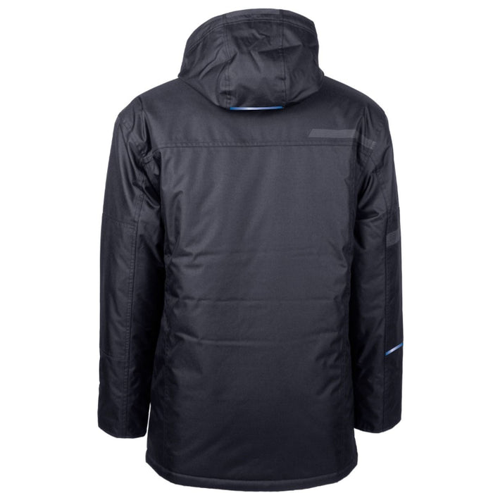 Terra® Bolt Quilted Polyester Winter Safety Parka - Black - 100306