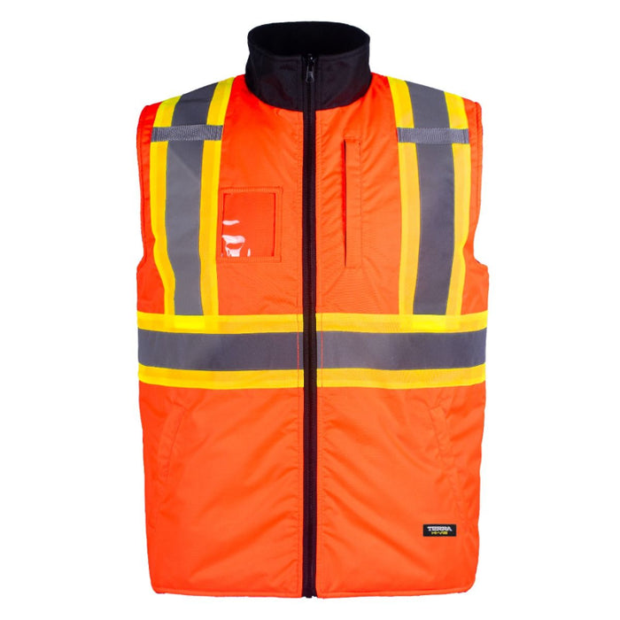 Terra® Hi-Vis Insulated Reversible Safety Vest - CSA Class 2 Level 2 - 116625