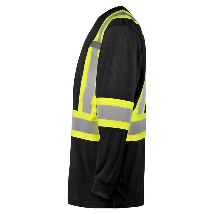 Terra® Hi-Vis Moisture Wicking Long Sleeve Safety T-Shirt - 116525
